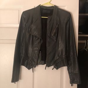 Leather jacket